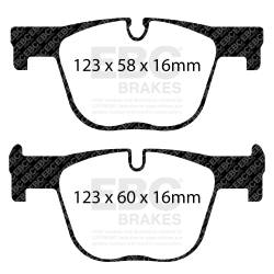 EBC Brakes - EBC Brakes DP52131NDX Bluestuff NDX Full Race Brake Pads - Image 2