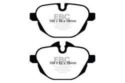 EBC Brakes - EBC Brakes DP52047NDX Bluestuff NDX Full Race Brake Pads for 14-22 I8 X3/X4 - Image 2