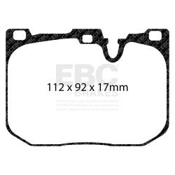 EBC Brakes - EBC Brakes DP52130NDX Bluestuff NDX Full Race Brake Pads - Image 3