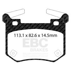 EBC Brakes - EBC Brakes DP52357NDX Bluestuff NDX Full Race Brake Pads for 18-22 G70 Stinger - Image 3
