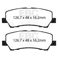 EBC Brakes - EBC Brakes DP53043NDX Bluestuff NDX Full Race Brake Pads for 15-22 Mustang - Image 3