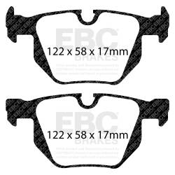 EBC Brakes - EBC Brakes DP51588NDX Bluestuff NDX Full Race Brake Pads - Image 3