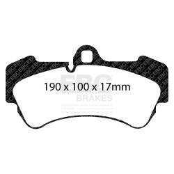 EBC Brakes - EBC Brakes DP51521NDX Bluestuff NDX Full Race Brake Pads for Cayenne Touareg - Image 3
