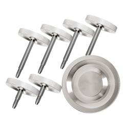 DV8 Offroad - DV8 Offroad D-JP-180028-BL Billet Door Surround Knobs for 07-18 Jeep Wrangler JK - Image 1