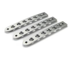 DV8 Offroad - DV8 D-JP-190015-AL-3 Silver Door Handle Inserts for 07-18 Jeep Wrangler JK 2DR - Image 1