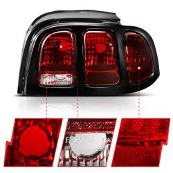 Anzo USA - Anzo USA 321350 Taillight Assembly for 96-98 Ford Mustang - Image 3