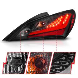 Anzo USA - Anzo USA 321347 Taillight Assembly for 10-16 Genesis Coupe - Image 3