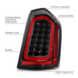 Anzo USA - Anzo USA 321343 Taillight Assembly for 11-14 300 - Image 4