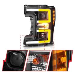Anzo USA - Anzo USA 111388 Projector Headlight Set - Image 3