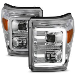 Anzo USA - Anzo USA 111407 Projector Headlight Set for 11-16 Ford Super Duty - Image 1