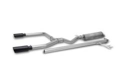 Gibson Performance Exhaust - Gibson Performance 614002B Black Elite Cat-Back Dual Split Exhaust System - Image 1