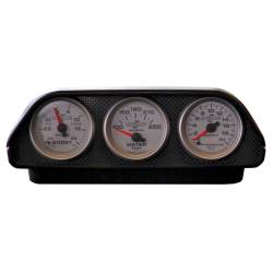 AutoMeter - AutoMeter 5288 Triple Dash Top Black 2-1/16" Universal - Image 4