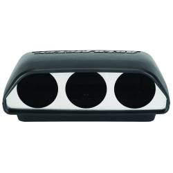 AutoMeter - AutoMeter 5288 Triple Dash Top Black 2-1/16" Universal - Image 1