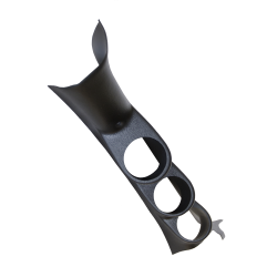 AutoMeter - AutoMeter 17323 Triple A-Pillar Gauge Mount 2-1/16" for 11-16 Ford SuperDuty - Image 1