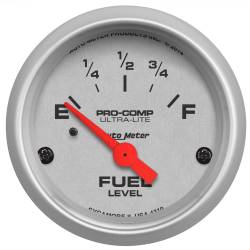 AutoMeter - AutoMeter 4319 Ultra-Lite Air Core Linear Fuel Level Gauge 73-10Ohm 2-1/16" - Image 1
