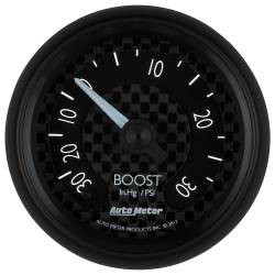 AutoMeter - AutoMeter 8003 GT Series Mechanical Boost/Vacuum Gauge 30" HG/30 PSI 2-1/16" - Image 4