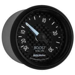 AutoMeter - AutoMeter 8003 GT Series Mechanical Boost/Vacuum Gauge 30" HG/30 PSI 2-1/16" - Image 6