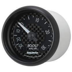 AutoMeter - AutoMeter 8003 GT Series Mechanical Boost/Vacuum Gauge 30" HG/30 PSI 2-1/16" - Image 2