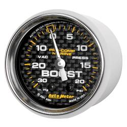 AutoMeter - AutoMeter 200774-40 Marine Mechanical Vacuum/Boost Gauge 2-1/16" 20PSI - Image 2
