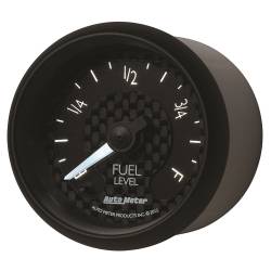 AutoMeter - AutoMeter 8010 GT Series Pro Fuel Level Gauge 0-280Ohm 2-1/16" Stepper Motor - Image 3