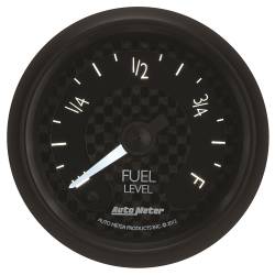AutoMeter - AutoMeter 8010 GT Series Pro Fuel Level Gauge 0-280Ohm 2-1/16" Stepper Motor - Image 4