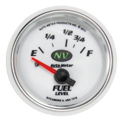 AutoMeter - AutoMeter 7318 NV Air Core Electric Fuel Level Gauge 16-158Ohm 2-1/16" - Image 1