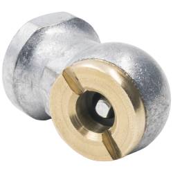 AutoMeter - AutoMeter 2169 Air Chuck 90-DEG Ball Foot 1/4" NPT - Image 1