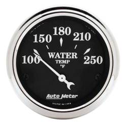 AutoMeter - AutoMeter 7033-OTB Old Tyme Black 5 Gauge Set MPH/OilP/Water/Volt/Fuel - Image 4