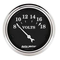 AutoMeter - AutoMeter 7033-OTB Old Tyme Black 5 Gauge Set MPH/OilP/Water/Volt/Fuel - Image 6