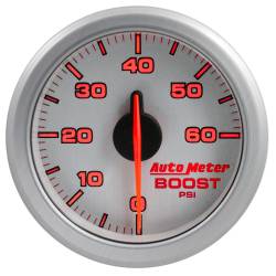 AutoMeter - AutoMeter 9160-UL Air Core AirDrive Boost Gauge Silver 0-60PSI 2-1/16" - Image 2