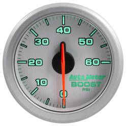 AutoMeter - AutoMeter 9160-UL Air Core AirDrive Boost Gauge Silver 0-60PSI 2-1/16" - Image 5