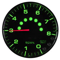 AutoMeter - AutoMeter P238328 In-Dash Tacho 5" 8KRPM Blk Dial/Blk Bezel/Flat Antiglare Lens - Image 2