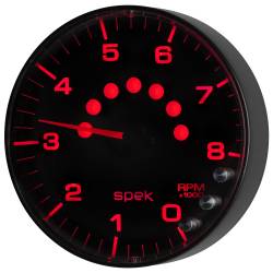 AutoMeter - AutoMeter P238328 In-Dash Tacho 5" 8KRPM Blk Dial/Blk Bezel/Flat Antiglare Lens - Image 1