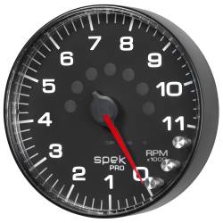 AutoMeter - AutoMeter P239328 In-Dash Tacho 5" 11KRPM Blk Dial/Blk Bezel/Flat Antiglare Lens - Image 3