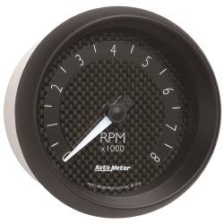 AutoMeter - AutoMeter 8097 GT Series In-Dash Tachometer 0-8000 RPM 3-3/8" - Image 5