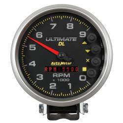 AutoMeter - AutoMeter 6896 Ultimate DL Playback Tachometer 0-9000 RPM 5" Black - Image 1