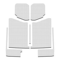 Design Engineering - Design Engineering 50185 Gladiator White Original Finish Complete Headliner Kit - Image 1