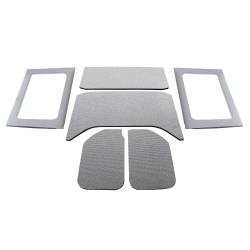 Design Engineering - Design Engineering 50291 Gray Finish Complete Headliner Kit for Wrangler JK 4DR - Image 1