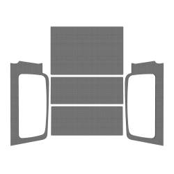 Design Engineering - Design Engineering 50603 Gray Complete Headliner Kit for 04-06 Jeep Wrangler LJ - Image 1