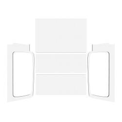 Design Engineering - Design Engineering 50602 White Complete Headliner Kit for 04-06 Jeep Wrangler LJ - Image 1