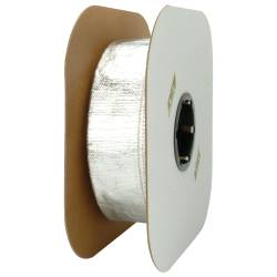 Design Engineering - Design Engineering 93404 Heat Sheath Aluminized Sleeving 1.25" x 50' - Image 1