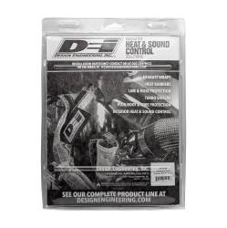 Design Engineering - Design Engineering 10049 Titanium Knit Exhaust Sleeve 3" x 12" - Image 2
