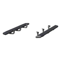 ARIES - ARIES 2556054 AdvantEDGE 5.5x75" Blk Aluminum Side Bars for Explorer - Image 2