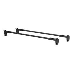 CURT - CURT 18122 Roof Rack Crossbar 2Pc for 18+ Jeep Wrangler JL/Gladiator JT - Image 1