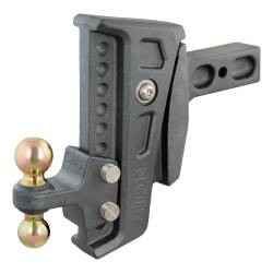 CURT - CURT 45955 Rebellion XD Adjustable Cushion Hitch 2.5" Shank 2" 2-5/16" Balls 2 - Image 1