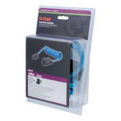 CURT - CURT 57280 8' Electrical Adapter Harness 7-Way RV Blade Vehicle To 4-Way Flat Tr - Image 2