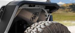 Road Armor - Road Armor 518LFF0Z Stealth Front Fender Body Armor Raw SS for 18+ Jeep JL/JT - Image 4