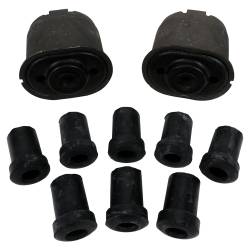 Crown Automotive Jeep Replacement - Crown Automotive 4228492K Leaf Spring Bushing Kit for 87-95 Jeep Wrangler YJ - Image 1