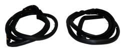 Crown Automotive Jeep Replacement - Crown Automotive 5017462K Door Weatherstrip Kit for 97-06 Jeep Wrangler TJ - Image 1