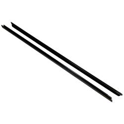 Crown Automotive Jeep Replacement - Crown 55395268K Front Outer Door Glass Weatherstrip for 07-18 Jeep Wrangler JK - Image 2